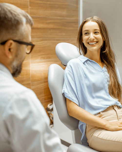 Orthodontist consultation